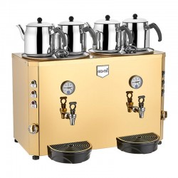 Remta DE13S Jumbo Прибор для приготовления чая с плавающим чайником, 4 инфузора, 46 л, электрический - Remta