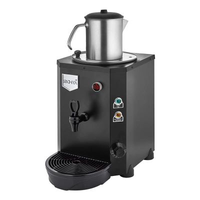 Remta DE14 Jumbo Çay Makinesi, Tek Demlikli, 9 L, Elektrikli, Siyah - 1