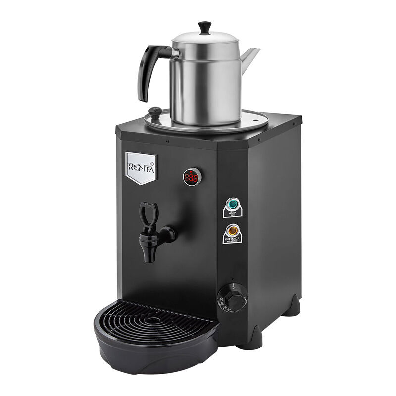 Remta DE14 Jumbo Tea Maker, с одной насадкой, 9 л, электрический, черный - Remta