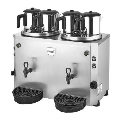 Remta DE17 Jumbo Tea Maker, 4 Teapot, 17+17 L, Electric - Remta