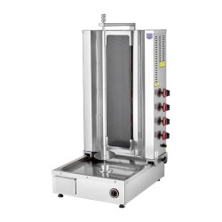 Remta D08(C) Alttan Motorlu Seren Camlı Döner Ocağı, 4 Radyanlı, LPG - Remta