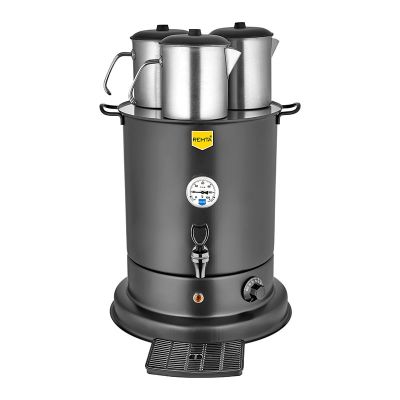 Remta EL10 Elite Çay Makinesi, 3 Demlikli, 28 L, Elektrikli, Siyah - Remta