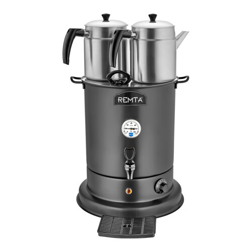 Remta EL10 Elite Tea Maker, 3 заварочных чайника, 28 л, электрический, черный - 1