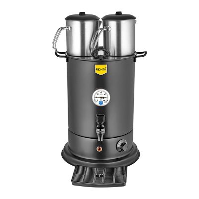 Remta EL11 Elite Çay Makinesi, 2 Demlikli, 20 L, Elektrikli, Siyah - Remta
