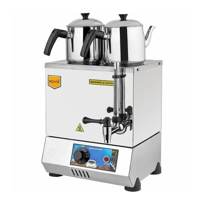 Remta EP02 A 20 Model Çift Demlikli Çay Ocağı, 14 L, Elektrikli - 1