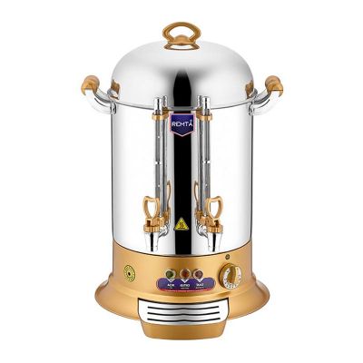 Remta GR13 Tea Maker, 12 L, 120 Cup Capacity, Gold - Remta