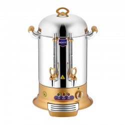 Remta GR14 Tea Maker, 15 L, 160 Cup Capacity, Gold - Remta