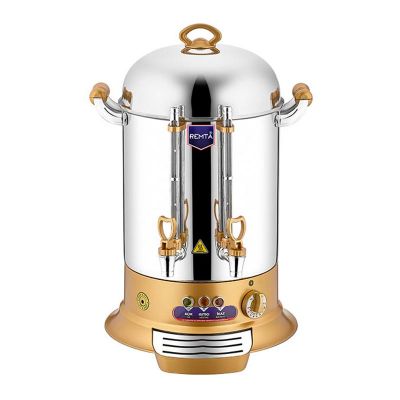 Remta GR14 Tea Maker, 15 L, 160 Cup Capacity, Gold - Remta