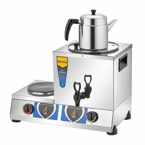 Remta GT01 صانعة شاي بطبق واحد من صفيحة ضخ، 8 لتر، كهربائية - 1