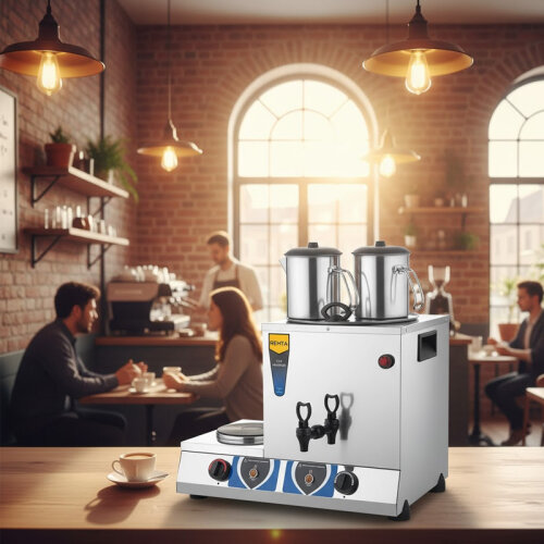 Remta GT02 إبريق شاي مزدوج، 17 لتر، كهربائي - 2