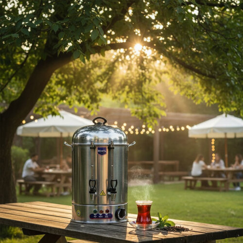 Remta GZR01 Tea Maker, Hidden Resistance, 12 L, 120 Cup Capacity - Remta (1)