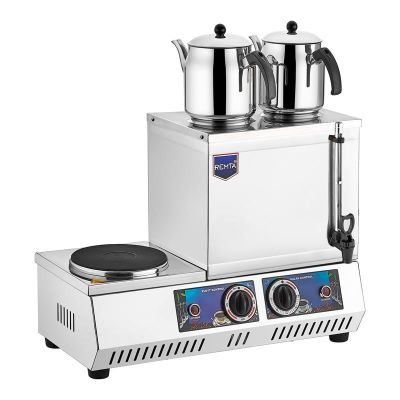 Remta K31 A 20 Model Çift Demlikli Pleytli Çay Ocağı, 14 L, Elektrikli - Remta