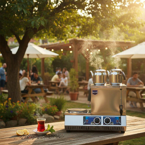 Remta K31 A 20 Модель двойного чайника для приготовления чая, 14 л, электрический - 2