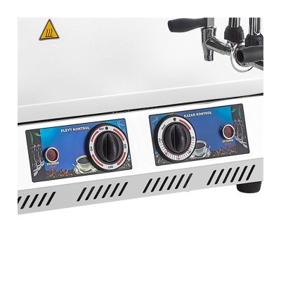 Remta K34 40 موديل 40 طقم قهوة عائمة، 2 إبريق قهوة، 28 لتر، كهربائي - Remta