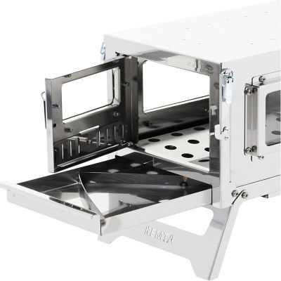 Remta KM01 Stainless Steel Rack Camping Tent Stove - Remta