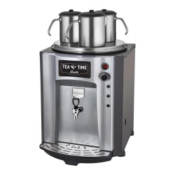 Remta DE10P Premium Jumbo Çay Makinesi, 3 Demlikli, 40 L, Elektrikli, Gri - Thumbnail