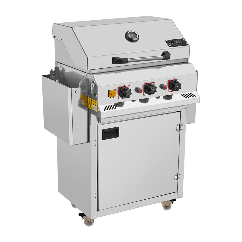 Remta R134 Professional Cast Iron Barbecue, LPG - Remta