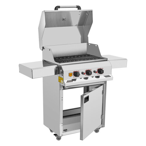 Remta R134 Profesyonel Döküm Barbekü, LPG - 3