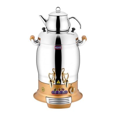 Remta R53 Maxi Tea Maker, 2 Teapot, 23 L, Gold - Remta