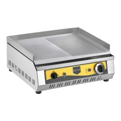 Remta R83(A) Semi-Corrugated Cast Iron Grill, 50 cm, Electric - Remta