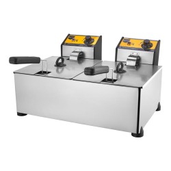 Remta R93 Double Bowl Deep Fryer, 5+5 L, Electric - Remta (1)
