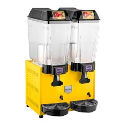Remta ST12 Şerbet Soğutucu, 2 Hazneli, Şerbet+Şerbet, 20+20 L, Sarı - Remta