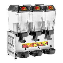 Remta ST16 Sherbet Cooler, 3 Chambers, Sherbet + Sherbet + Sherbet, 20+20+20+20 L, Metallic Grey - Remta