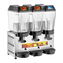 Remta ST17 Şerbet+Şerbet+Ayran Soğutucu, 3 Hazneli, 20+20+20 L, Metalik Gri - Remta