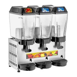 Remta ST19 Şerbet Soğutucu, 3 Hazneli, Şerbet+Ayran+Ayran, 20+20+20 L, Metalik Gri - Remta