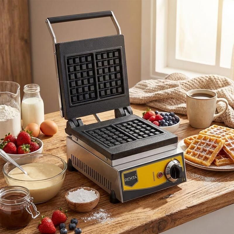 Remta W10 Single Square Model Waffle Maker, Electric - Remta
