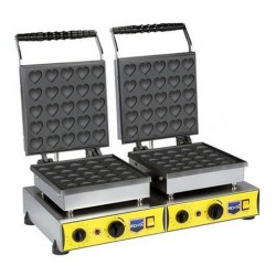 Remta W25 Heart Bubble Waffle Maker, 50 pcs, Electric - Remta