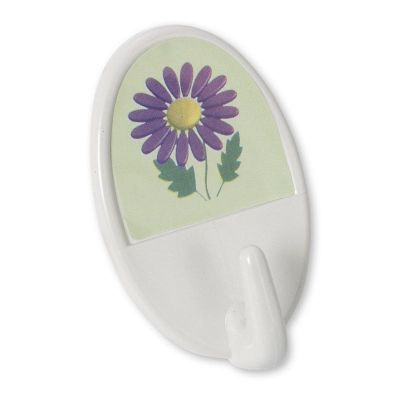 Bora Plastik Resimli Oval Duvar Askısı, 2 Adet - 1