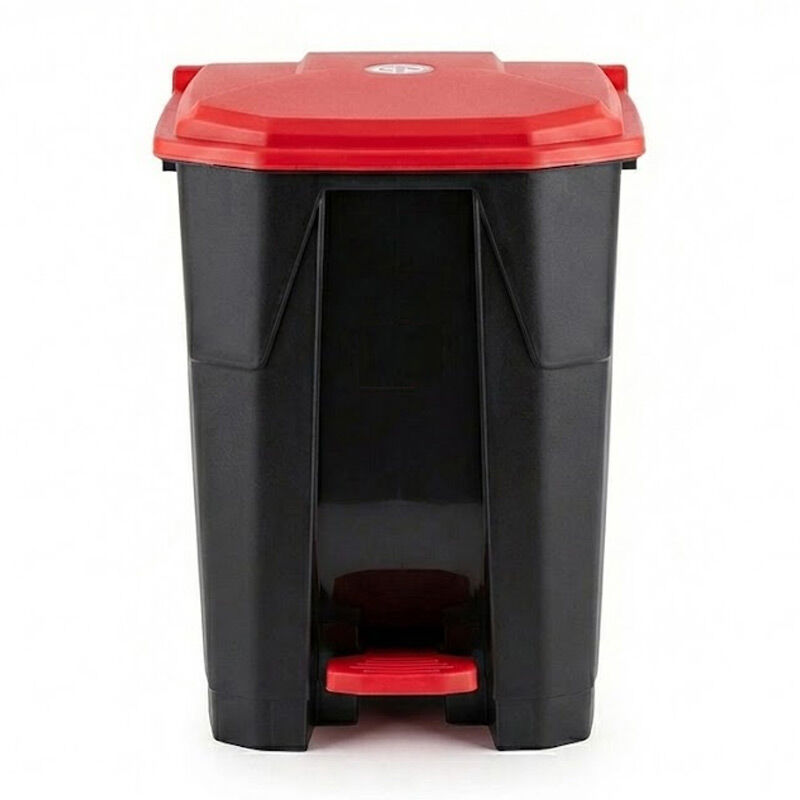 Rindo PDK390 Pedallı Çöp Kovası, 50 L, Kırmızı - Rindo
