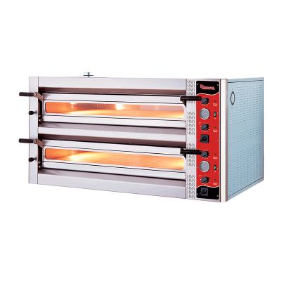 Rinnova 35 cm x 6+6 Pizza Capacity Large Model Double Deck Pizza Oven, Electric - Rinnova