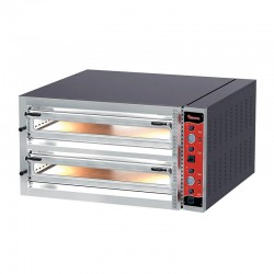 Rinnova 35 سم × 9+9 سعة البيتزا المزدوجة السطح، كهربائي - Rinnova