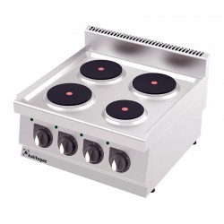 Rinnova 600 Series 4 Heat Plate Cooker, Electric - Rinnova