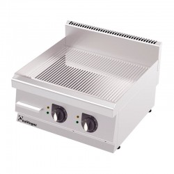 Rinnova 600 Series GG6060EC Гриль с рифлеными пластинами, хромированное покрытие, электрический - Rinnova