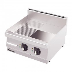 Rinnova 600 Series GS6060EC Гриль с рифлеными пластинами, хромированное покрытие, электрический - Rinnova