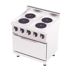 Rinnova 700 Seri Fanlı 4 Ocaklı Kuzine, 80x70x90 cm, Elektrikli - Rinnova