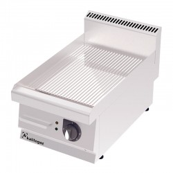 Rinnova 700 Serisi GG4070EC Oluklu Pleyt Izgara, Krom Kaplı, Elektrikli - Rinnova