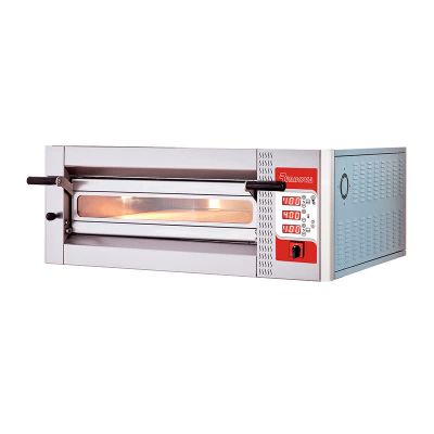 Rinnova 30 cm x 6 Pizza Kapasiteli Elektronik Kontrollü Derin Model Pizza Fırını, Elektrikli - 1