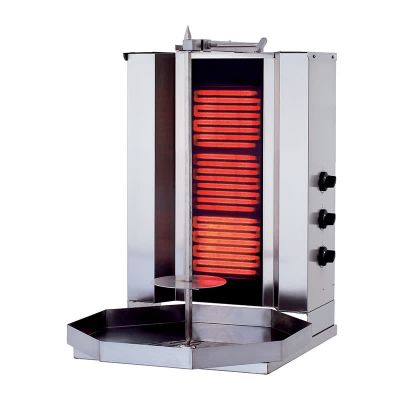 Rinnova KLG160 Döner Ocağı, 3 Radyanlı, Elektrikli, Motorsuz, Camlı - 1