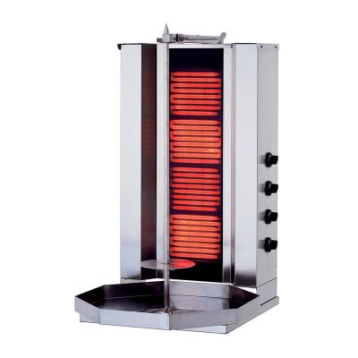 Rinnova KLG161 Döner Ocağı, 4 Radyanlı, Elektrikli, Motorsuz, Camlı - 1