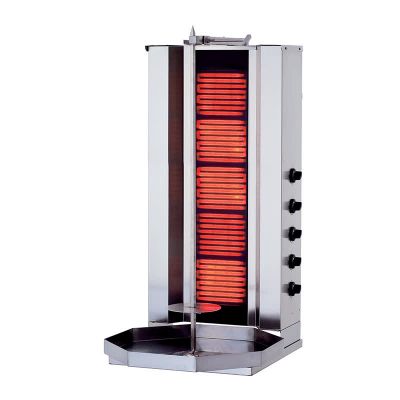 Rinnova KLG162 Döner Ocağı, 5 Radyanlı, Elektrikli, Motorsuz, Camlı - 1