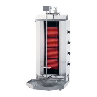 Rinnova KLG231 Döner Ocağı, 4 Radyanlı, Elektrikli, Üstten Motorlu, Camlı - 1