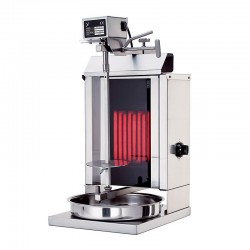 Rinnova KLG235 Rotary Cooker, 1 Radius, Electric, Top Motor, Glass - Rinnova