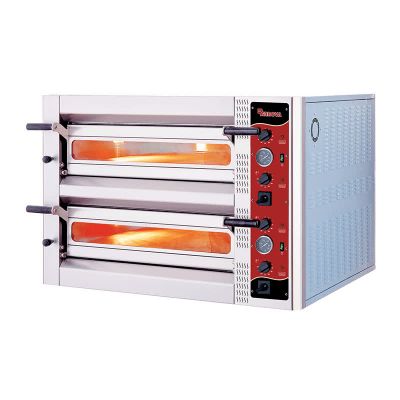 Rinnova 35 cm x 4+4 Pizza Kapasiteli Çift Katlı Pizza Fırını, Elektrikli - 1