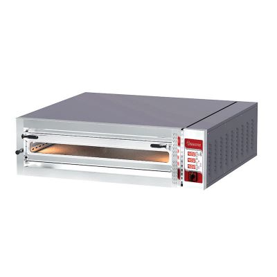 Rinnova 35 cm x 9 Pizza Kapasiteli Elektronik Kontrollü Tek Katlı Pizza Fırını, Elektrikli - 1