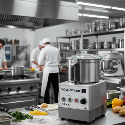 Robot Coupe R 5 V.V. Set Üstü Parçalama Makinesi, 5.9 L, 230V - 2