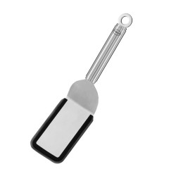 Rösle 10636 Silikon Uçlu Paslanmaz Çelik Spatula, 26 cm - 1